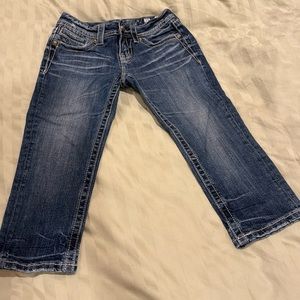 Pre-owned Miss Me Capri Jeans size 25